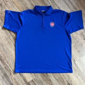 Royal Blue Chicago Cubs Polo